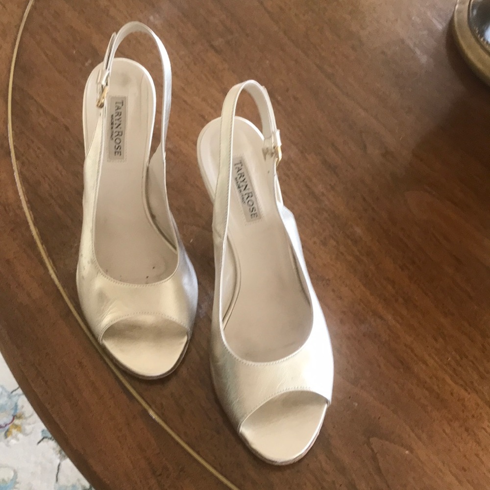 Gold sandals